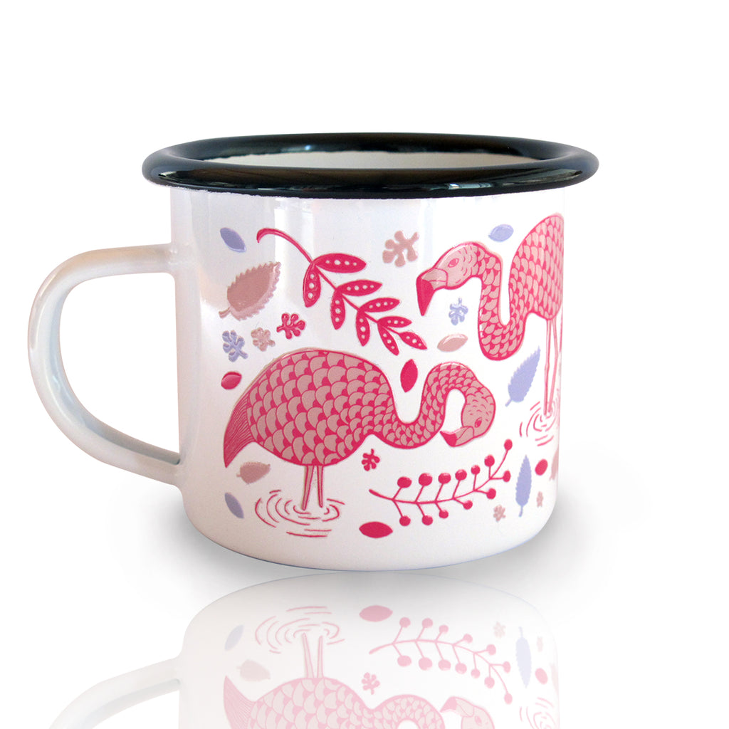 TAZÓN ENLOZADO FLAMENCOS