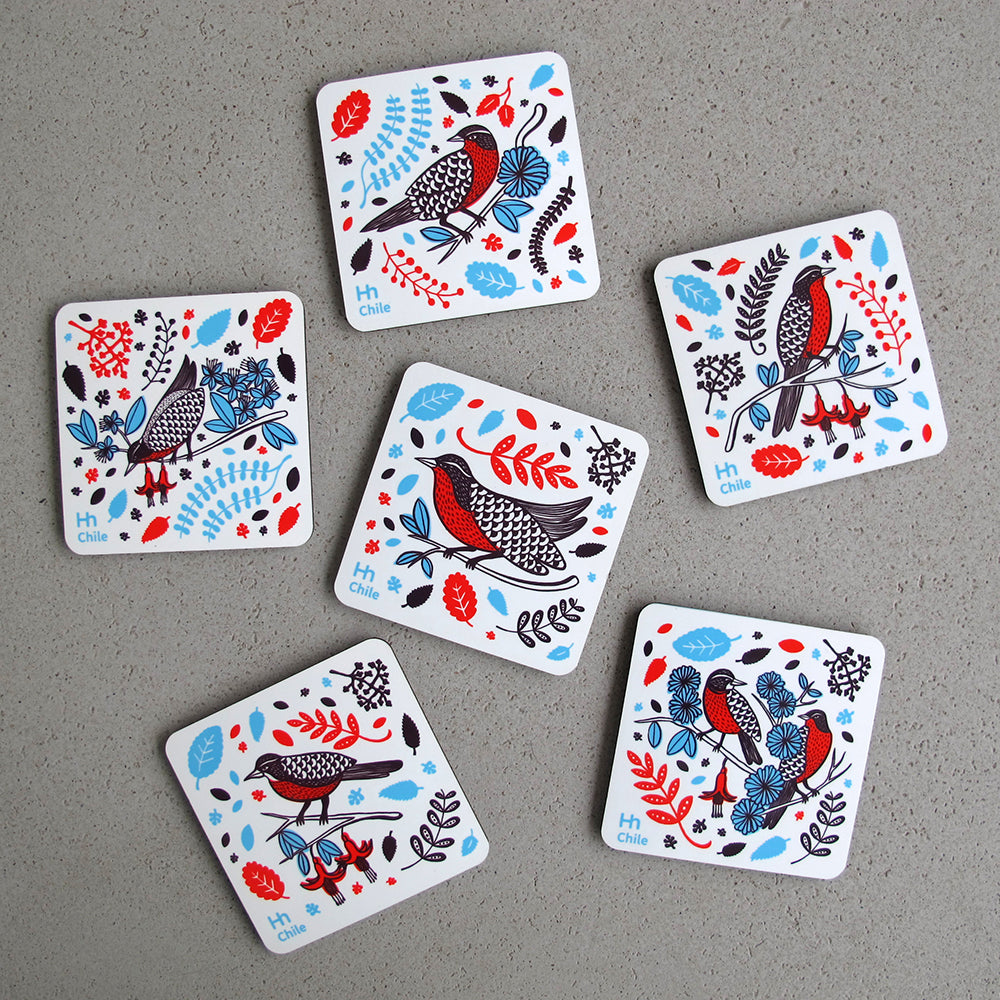 SET 6 POSAVASOS LOICAS