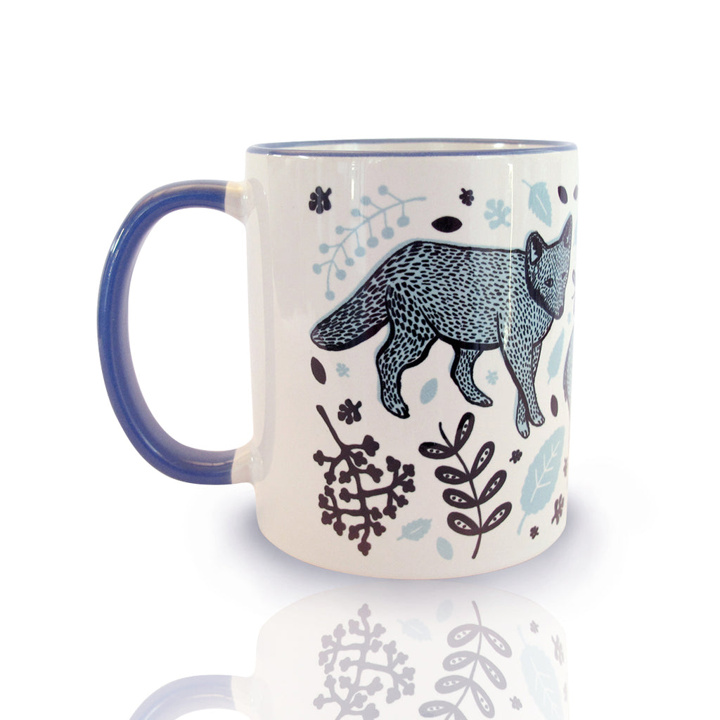 tazon de cerámica fauna de chile